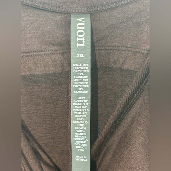 Vuori Halo Dark Brown Jumpsuit Size XXL - Picture 7 of 8